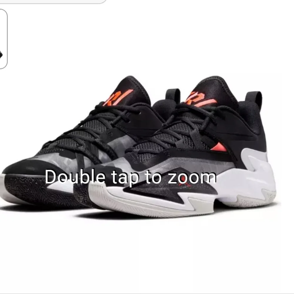 New nike air Jordan One Take 3 men's size 11 white , black , bright crimson. - Picture 7 of 16